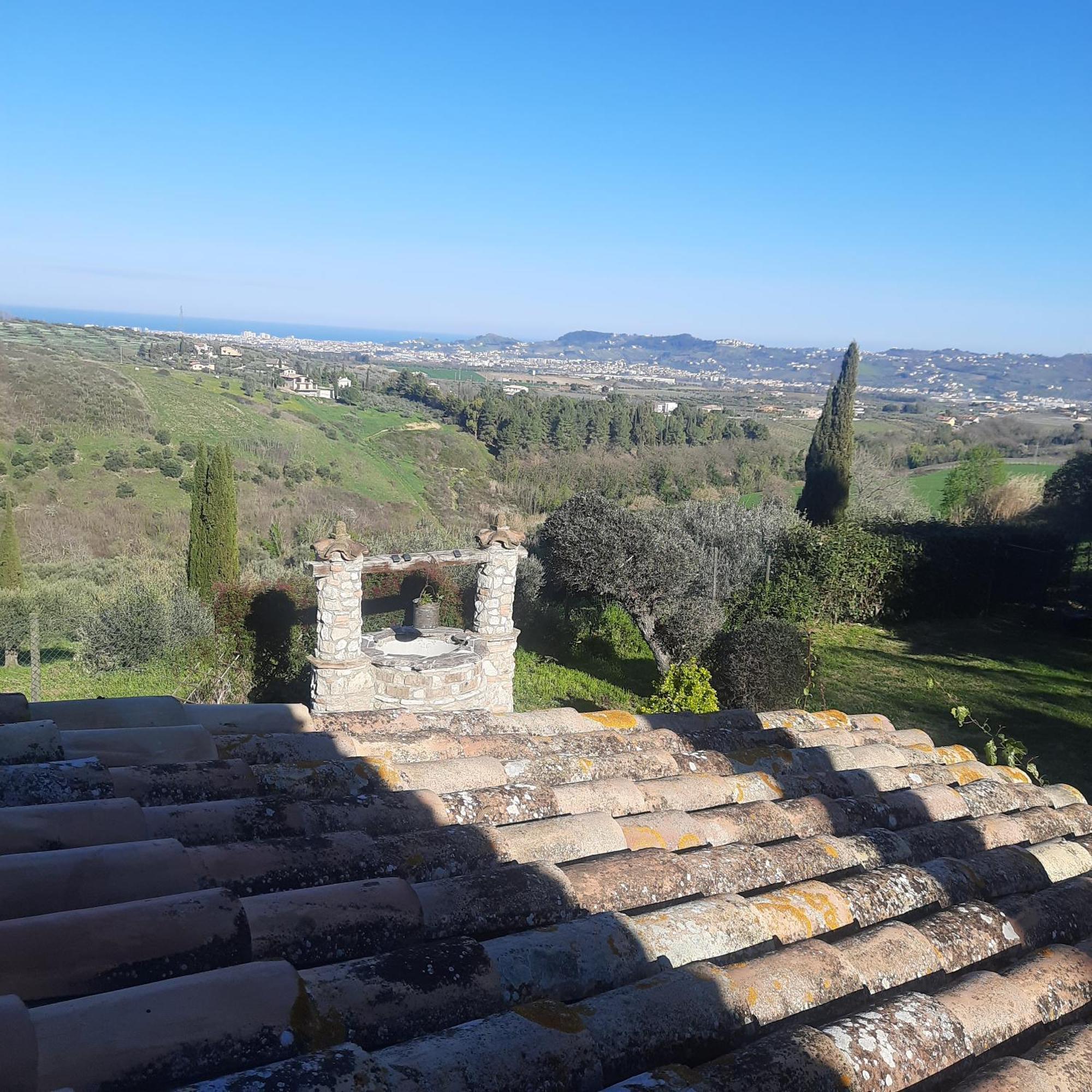 Casalustro Villa Citta Sant'Angelo Ngoại thất bức ảnh